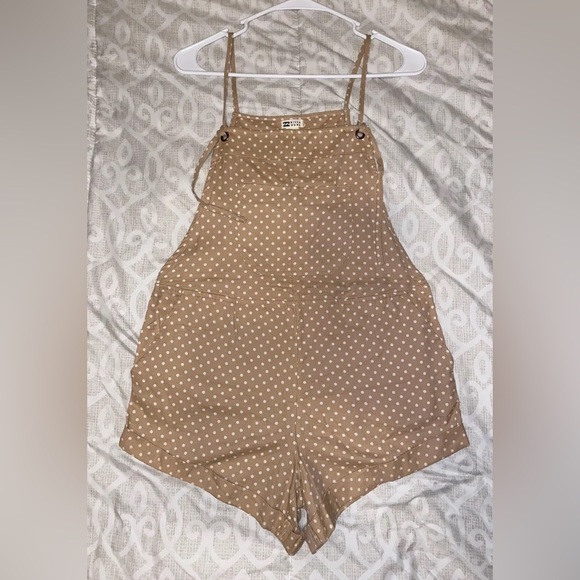 Billabong polka dot overalls - Picture 1 of 4